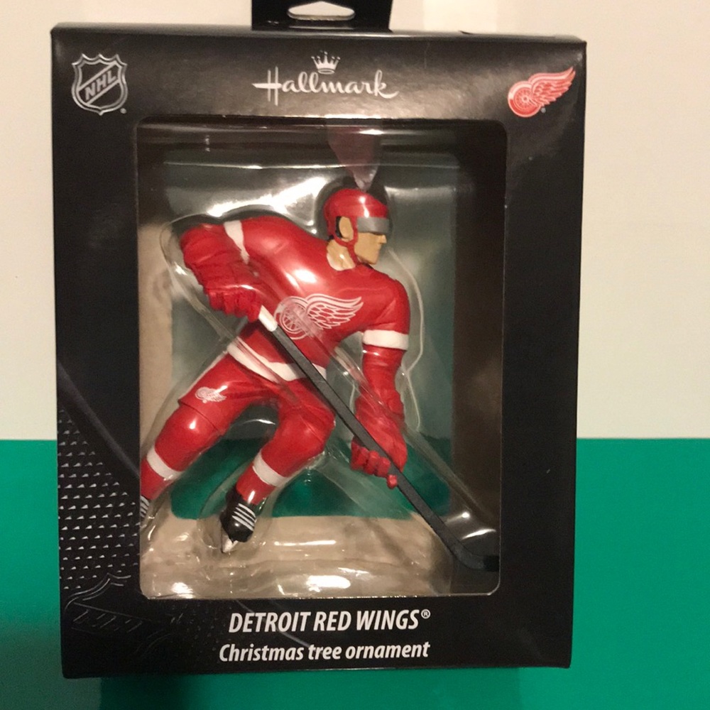 Detroit Red Wings Christmas Tree Ornament!!!